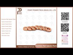 Медная шайба топливной форсунки F00VC17505 (7.5*15*2.5) Регулировочные шайбы форсунки F00V C17 505