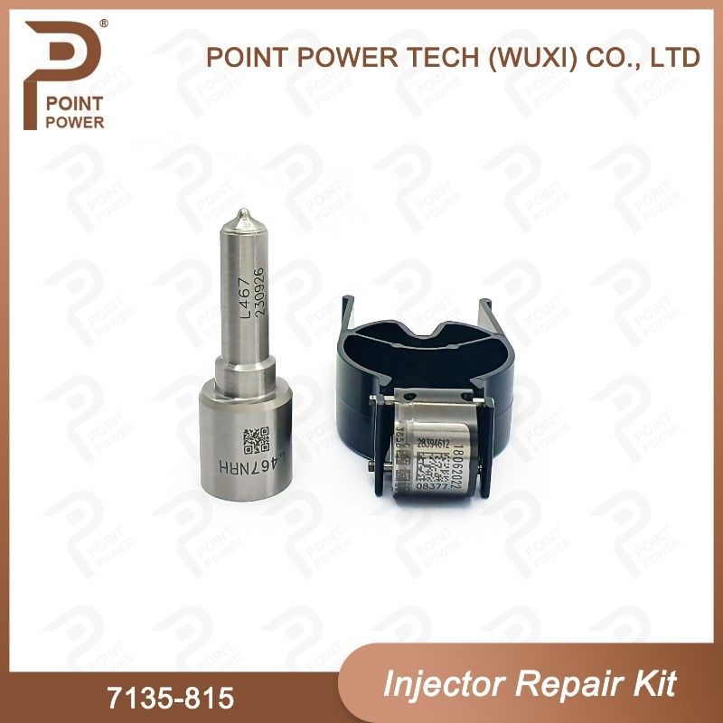 Комплект ремонта впрыска Delphi Nozzle-Valve Kit 7135-815 для инжектора 28565330 включает в себя клапан # 28394612 и впрыск # L467PRH