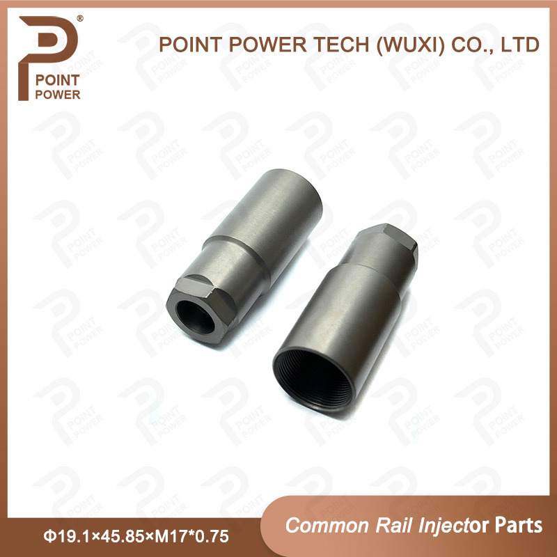 Запчасти для инжектора дизельного топлива, крышка для ноздрей, размер Φ19.1×45.85×M17*0.75Для пиезоинжектора 115069