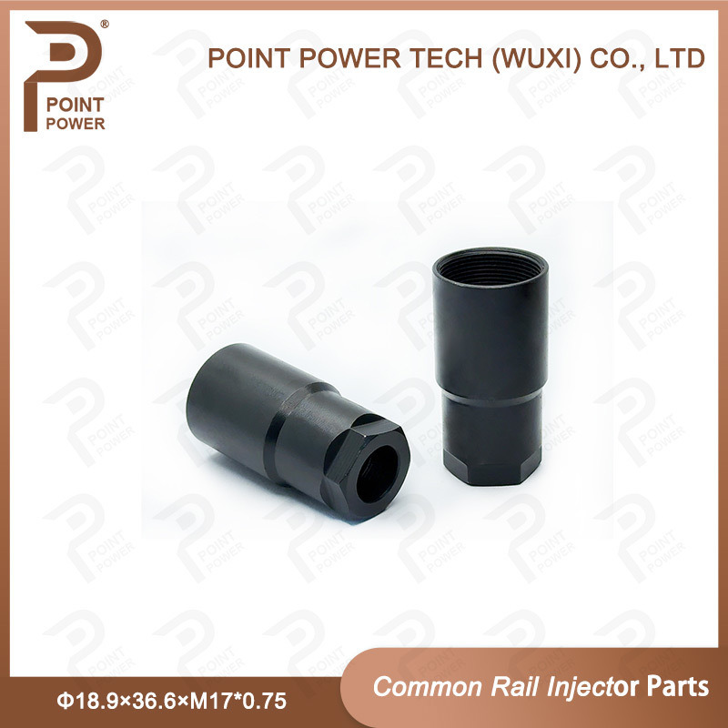 Размер гайки форсунки из быстрорежущей стали Φ18.9×36.6×M17*0.75