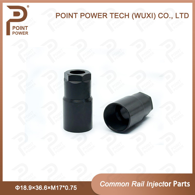 Размер гайки форсунки из быстрорежущей стали Φ18.9×36.6×M17*0.75