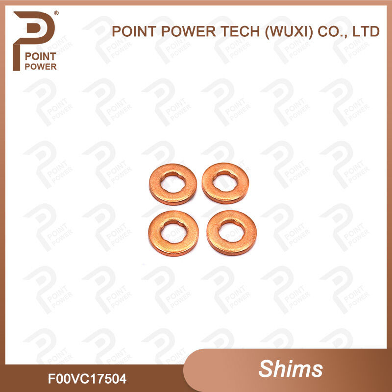 Новая медная шайба для форсунки F00VC17504, F00V C17 504, размер 7.5*15*2 мм, дизельный распылитель, прокладка для регулировочной шайбы