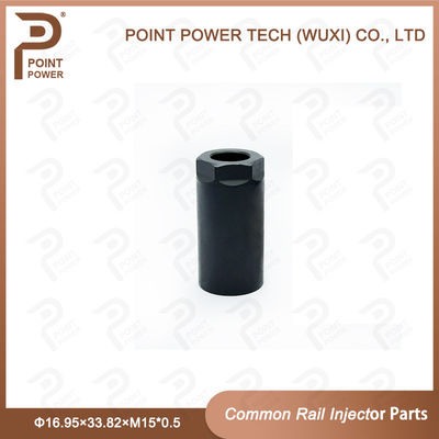 Дизельный автомобильный топливный двигатель Дизельная форсунка Гайка крышки сопла Размер Φ16.95×33.82×M15*0.5